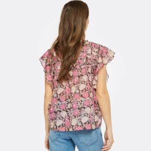 MARANT ÉTOILE Top Layona Coton Fleuri 13