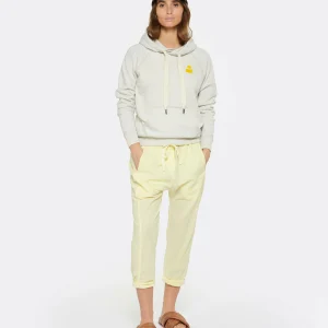 MARANT ÉTOILE Sweatshirt Malibu Coton Écru Jaune 18