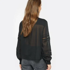 MARANT ÉTOILE Top Metina Noir 12