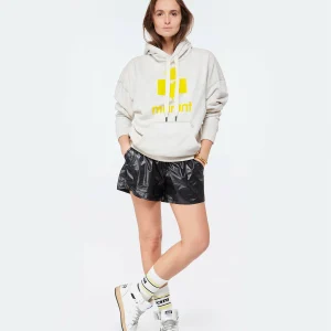 MARANT ÉTOILE Sweatshirt Mansel Coton Écru Jaune 13