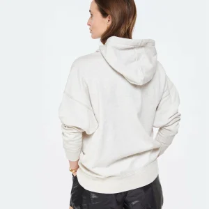 MARANT ÉTOILE Sweatshirt Mansel Coton Écru Jaune 15