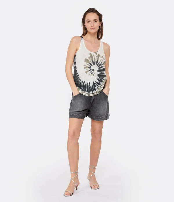 MARANT ÉTOILE Short Titea Gris 4