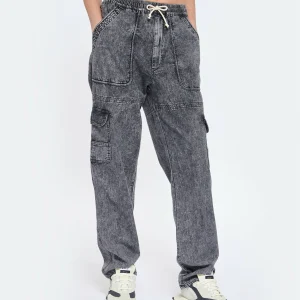 MARANT ÉTOILE Pantalon Viamao Coton Gris 15