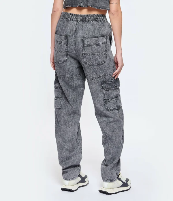 MARANT ÉTOILE Pantalon Viamao Coton Gris 6