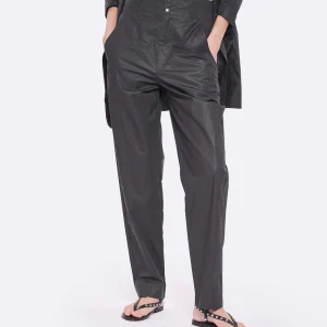 MARANT ÉTOILE Pantalon Faliana Coton Noir 15