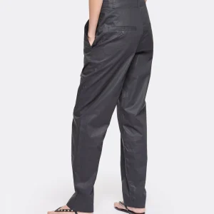 MARANT ÉTOILE Pantalon Faliana Coton Noir 17