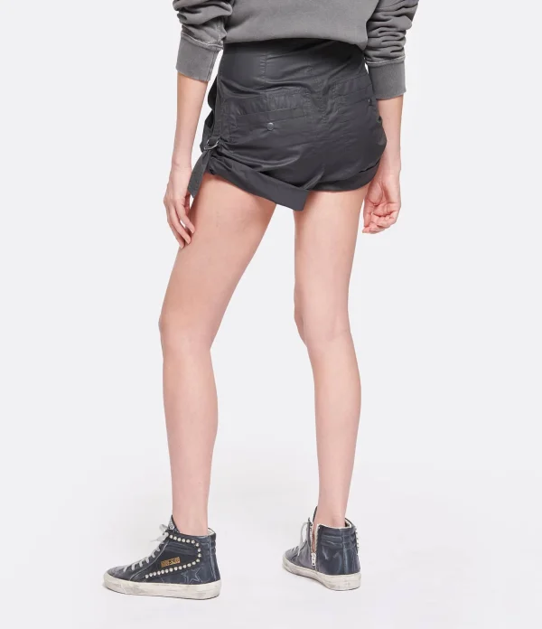 MARANT ÉTOILE Short Ferdini Coton Noir 6