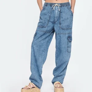 MARANT ÉTOILE Pantalon Viamao Coton Bleu 13