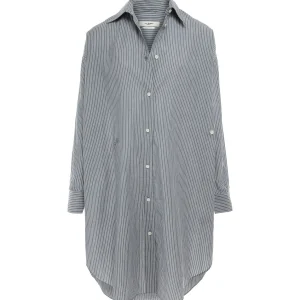 MARANT ÉTOILE Robe Seen Coton Bleu 9