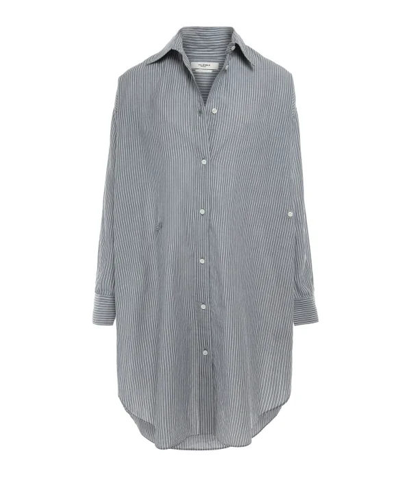 MARANT ÉTOILE Robe Seen Coton Bleu 3