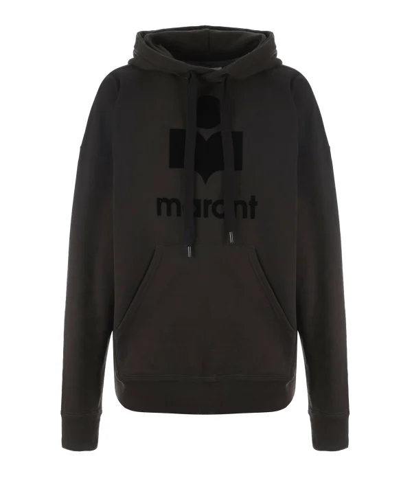 MARANT ÉTOILE Sweatshirt Mansel Coton Noir Délavé 1