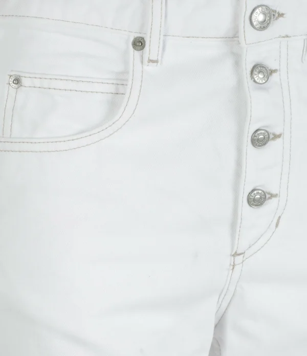 MARANT ÉTOILE Jean Belden Coton Blanc 3