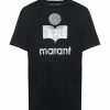 MARANT ÉTOILE Tee-shirt Zewel Lin Noir 13