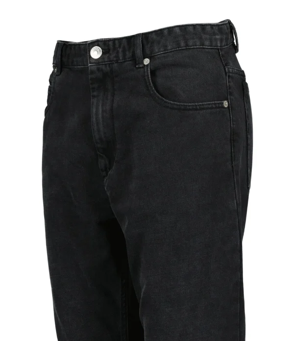 MARANT ÉTOILE Jean Neasr Coton Noir Délavé 3