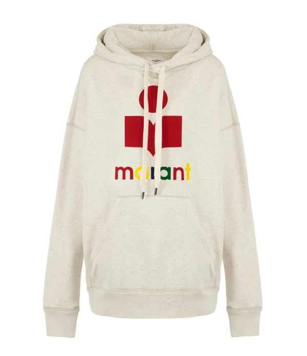 MARANT ÉTOILE Sweatshirt Mansel Coton Écru, Capsule Color Playground 1