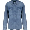 MARANT ÉTOILE Chemise Tahis Denim Bleu Clair 19