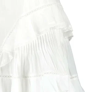 MARANT ÉTOILE Jupe Moana Coton Blanc 10