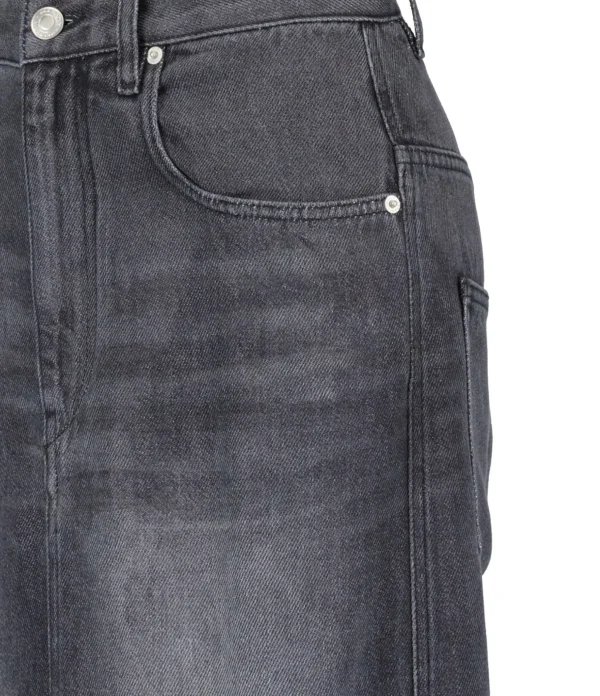 MARANT ÉTOILE Jupe Longue Tilauria Gris 3