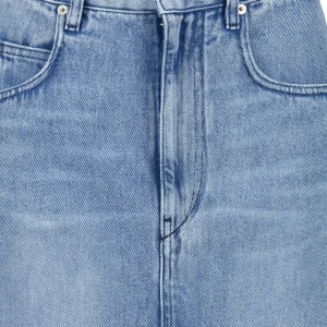 MARANT ÉTOILE Jupe Longue Tilauria Bleu Clair 10