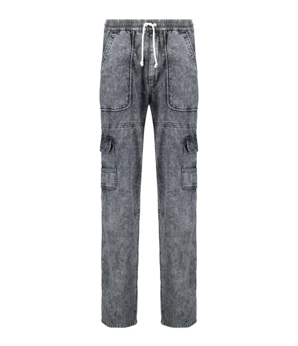 MARANT ÉTOILE Pantalon Viamao Coton Gris 1