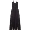 MARANT ÉTOILE Robe Longue Giana Coton Noir 16