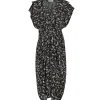 MARANT ÉTOILE Robe Mi-longue Almeya Noir 16