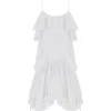 MARANT ÉTOILE Robe Moly Coton Blanc 8