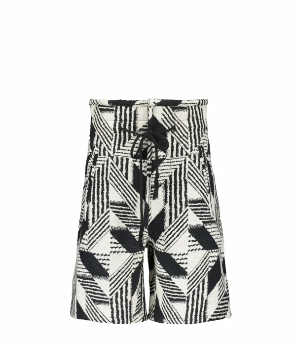 MARANT ÉTOILE Short Linima Coton Noir 1