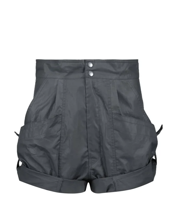 MARANT ÉTOILE Short Ferdini Coton Noir 1