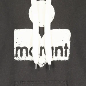 MARANT ÉTOILE Sweatshirt Mansel Coton Noir Délavé 9