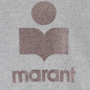 MARANT ÉTOILE Sweatshirt Moby Coton Gris 10