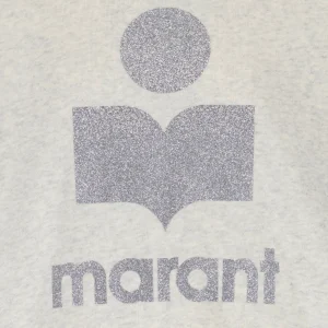 MARANT ÉTOILE Sweatshirt Moby Coton Écru 10