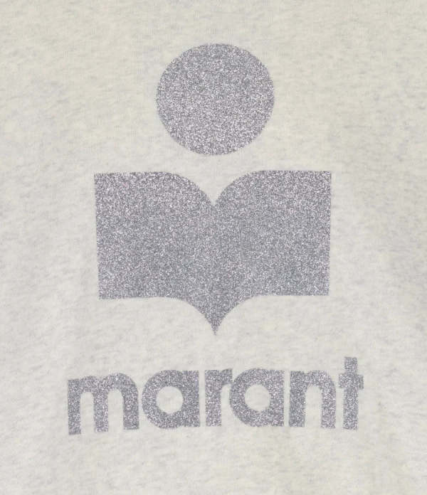 MARANT ÉTOILE Sweatshirt Moby Coton Écru 3