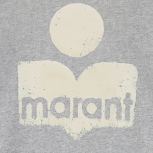 MARANT ÉTOILE Sweatshirt Mobyli Coton Gris 9