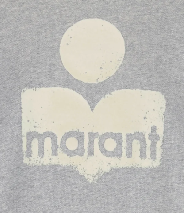 MARANT ÉTOILE Sweatshirt Mobyli Coton Gris 3