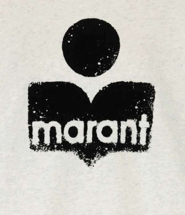 MARANT ÉTOILE Sweatshirt Mobyli Coton Écru 3