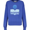 MARANT ÉTOILE Sweatshirt Mobyli Coton Bleu Électrique 17