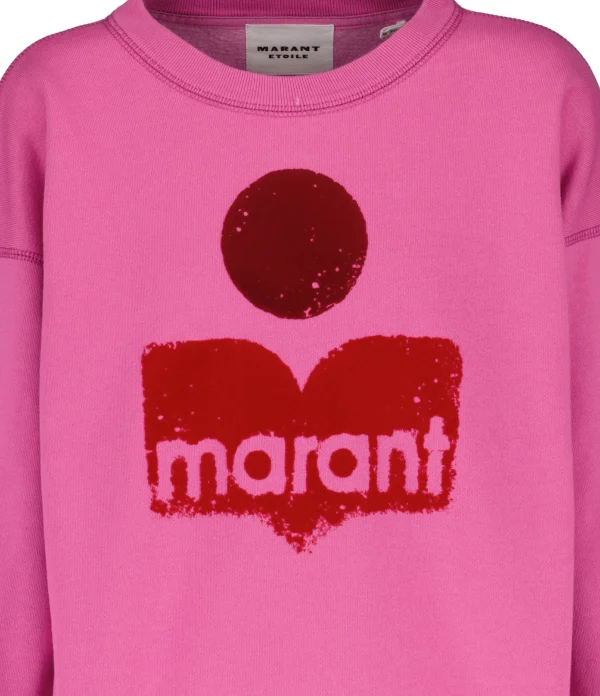 MARANT ÉTOILE Sweatshirt Mobyli Coton Rose 3