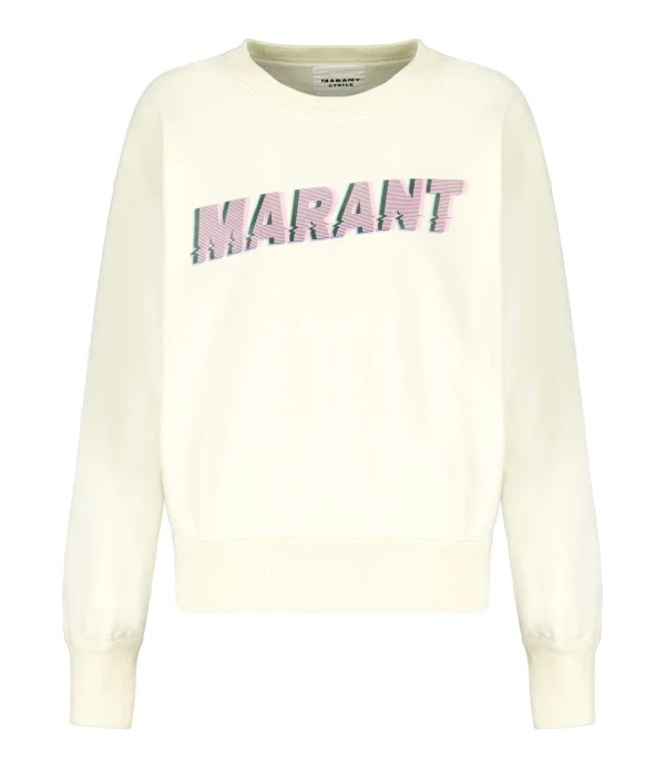 MARANT ÉTOILE Sweatshirt Mobyli Coton Vanille 1