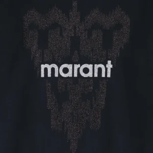 MARANT ÉTOILE Tee-shirt Zewel Coton Noir 9