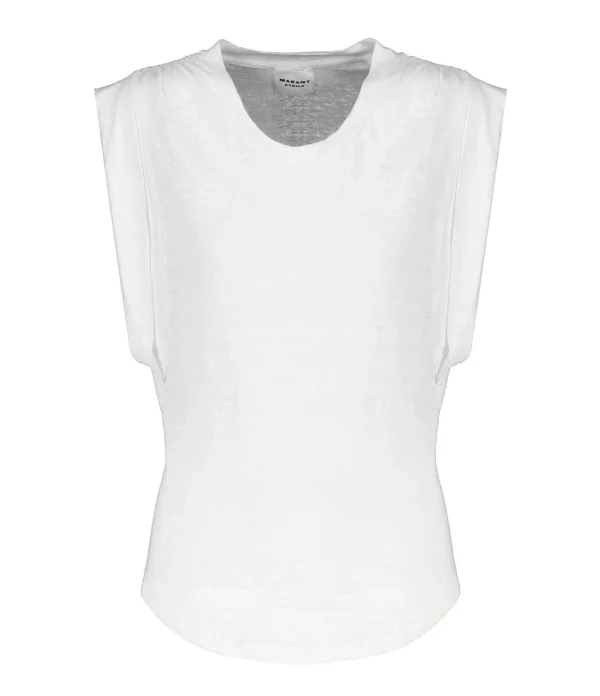 MARANT ÉTOILE Tee-shirt Kotty Lin Blanc 1