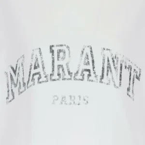 MARANT ÉTOILE Tee-shirt Honore Coton Blanc 9