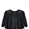 Isabel Marant Top Ogalice Ramie Noir 16