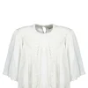 Isabel Marant Top Ogalice Ramie Blanc 16