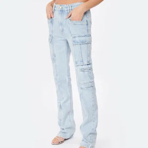 Isabel Marant Jean Vokayo Coton Bleu Clair 15