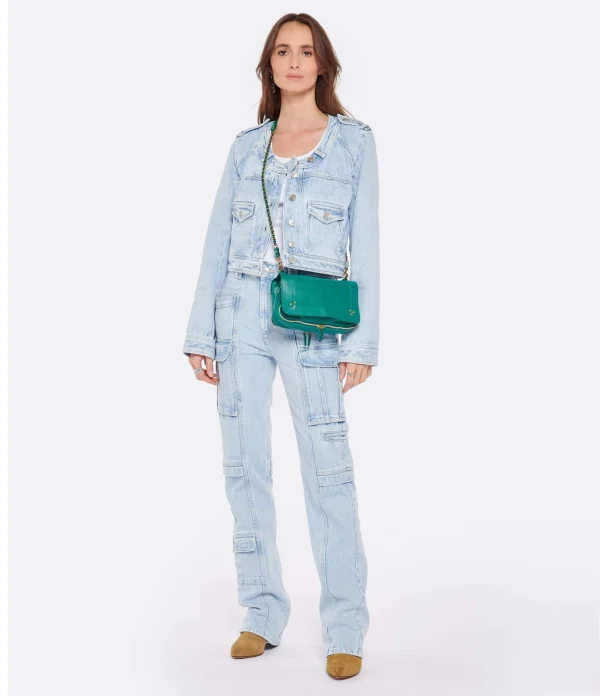 Isabel Marant Jean Vokayo Coton Bleu Clair 7