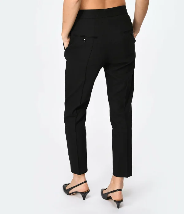 Isabel Marant Pantalon Sioliran Chanvre Noir 6