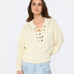 Isabel Marant Pull Laley Coton Écru 11