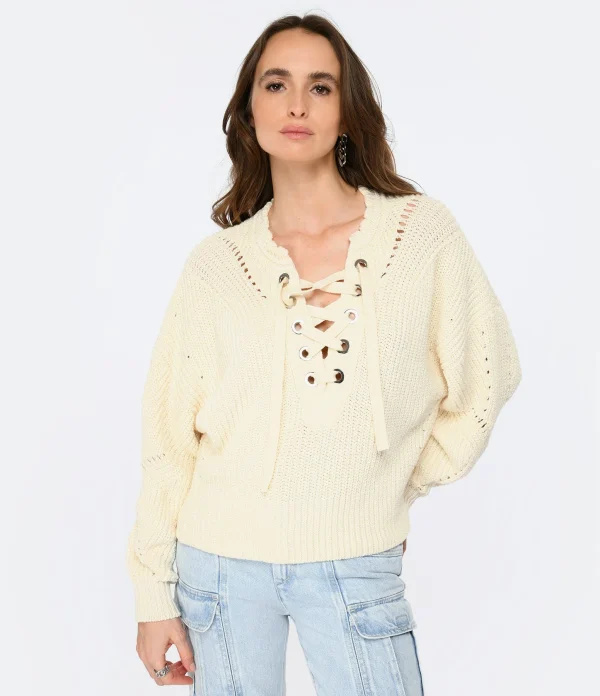 Isabel Marant Pull Laley Coton Écru 4