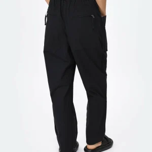 Isabel Marant Pantalon Homme Tilseno Coton Noir Délavé 17